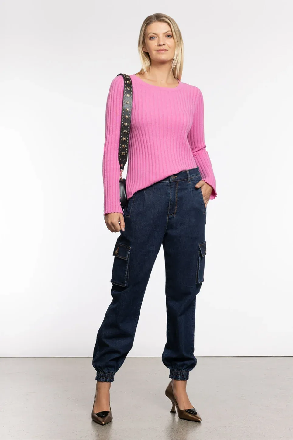 DRICOPER "Mora cargo" dark Paris jeans! 10-12
