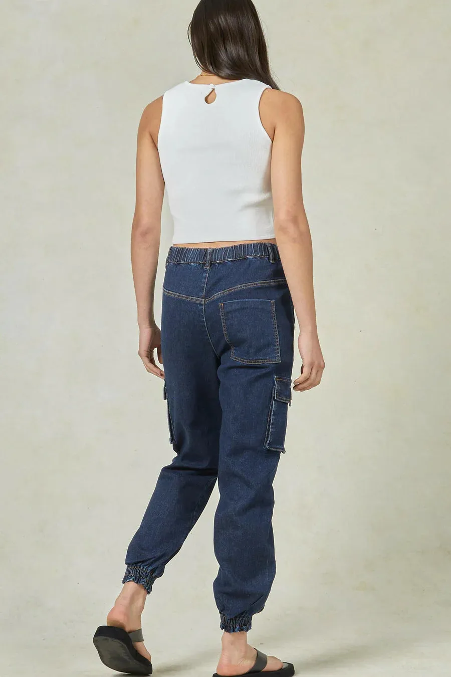 DRICOPER "Mora cargo" dark Paris jeans! 10-12