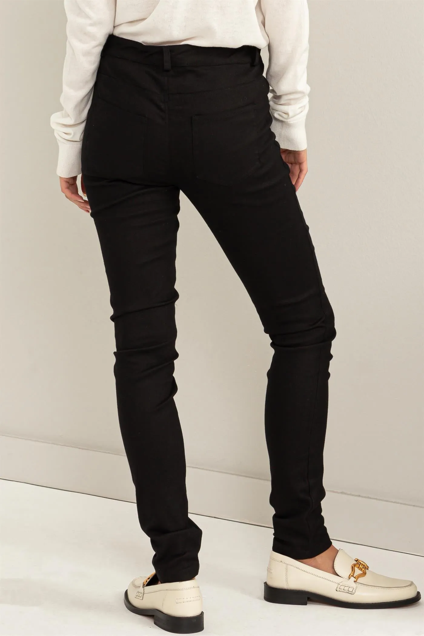 HF24A154-LOW-RISE SKINNY PANTS