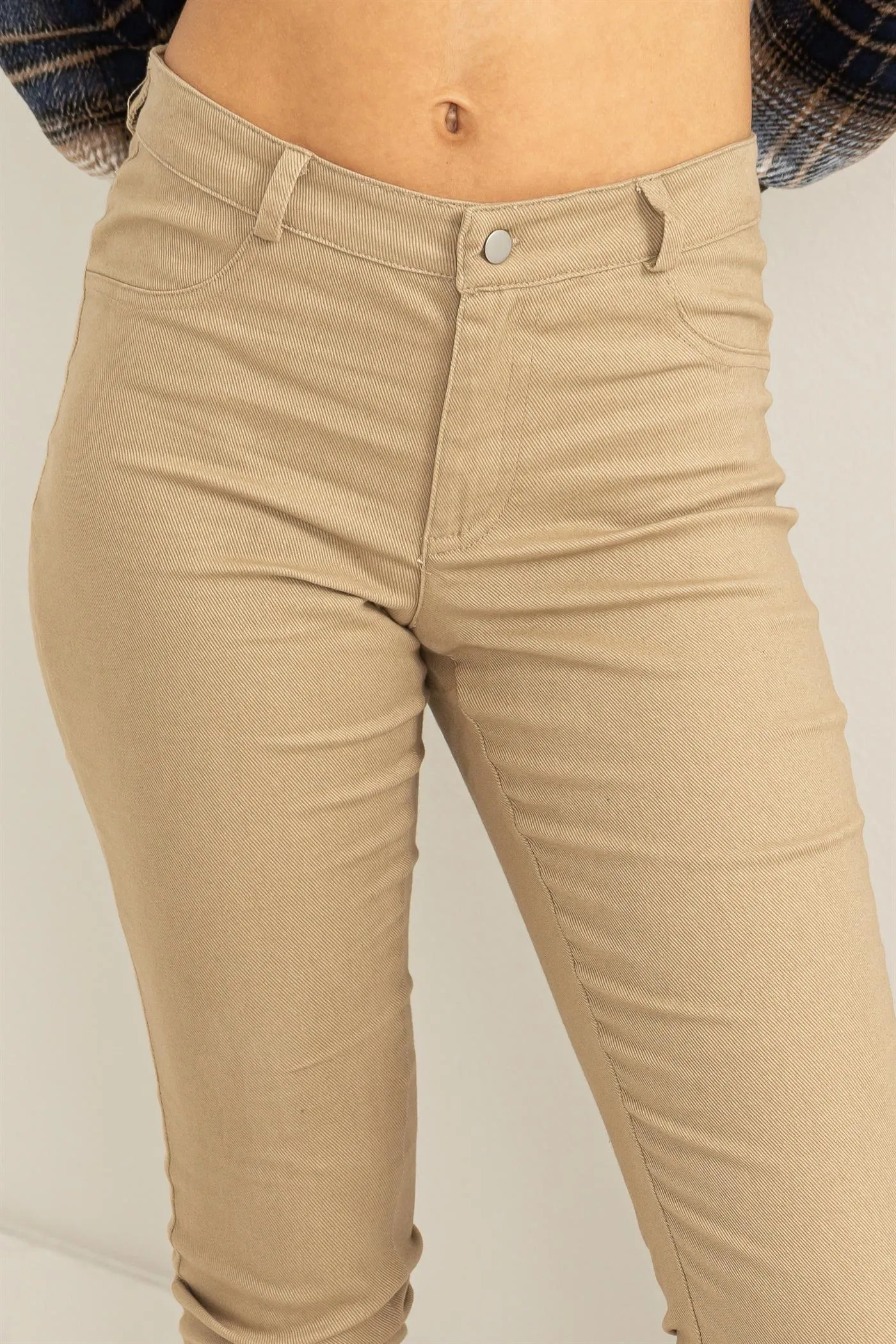 HF24A154-LOW-RISE SKINNY PANTS